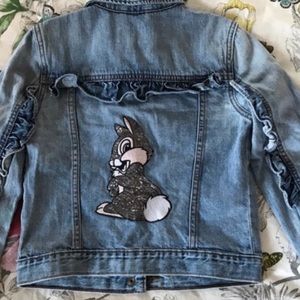 Denim jacket gap kids disney